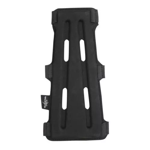 SAS 8" Black Armguard Archery Bow Range with 3-Strap Buckles