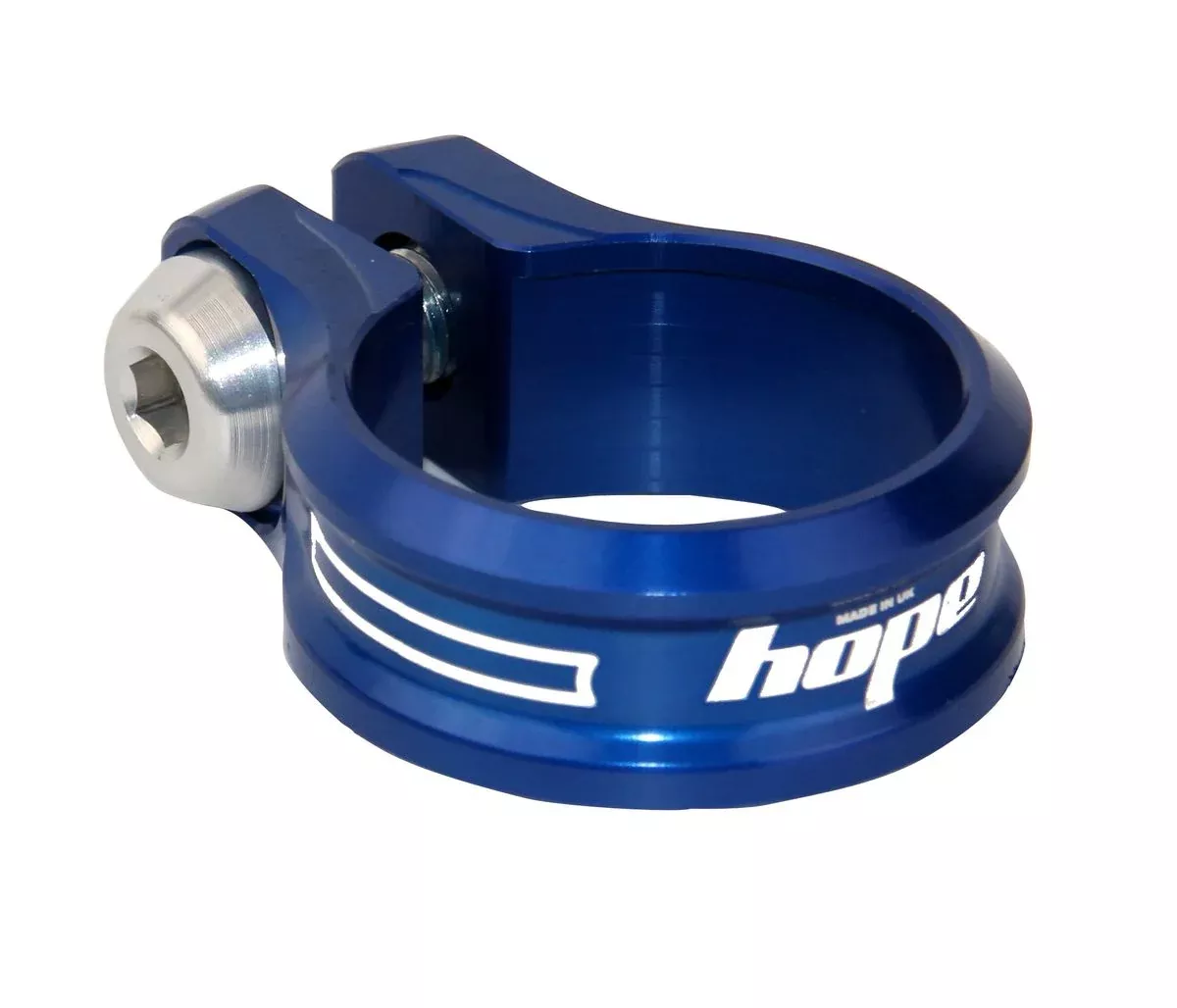 SEAT CLAMP - BOLT - 28.6 - BLUE