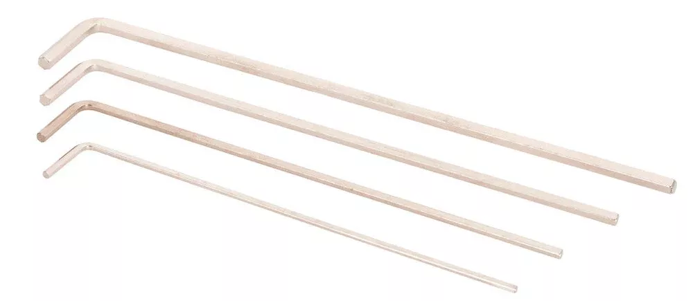 Set of hex wrenches, long type