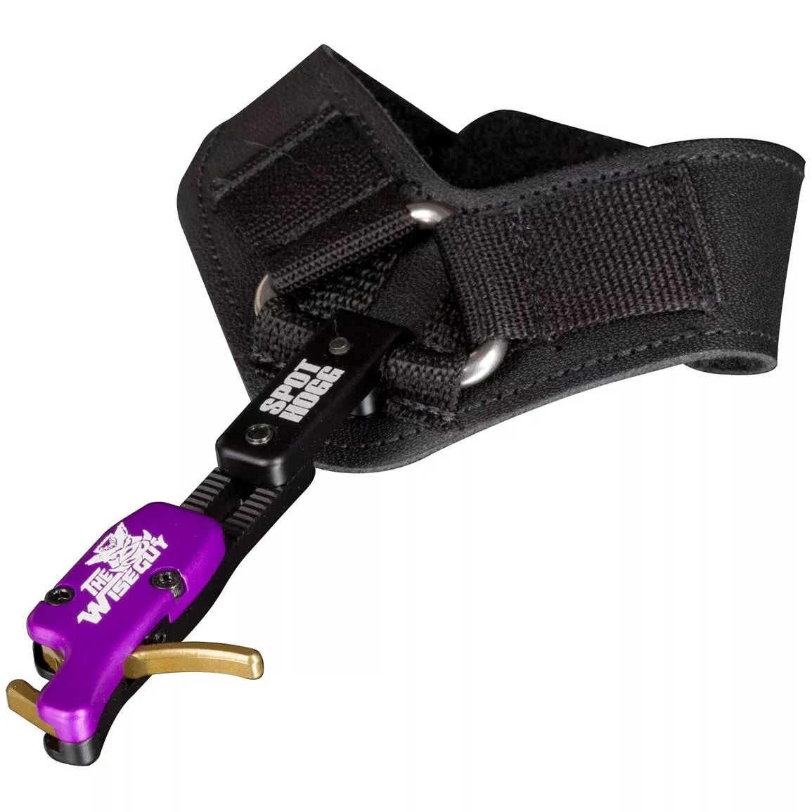 Spot-Hogg The WiseGuy Release Rigid w/ Buckle Strap Adjustable Length - Black
