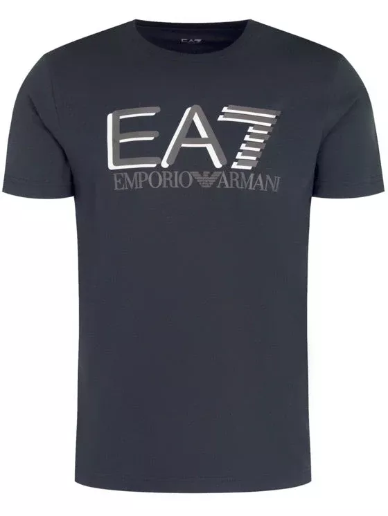 T-shirt Emporio Armani EA7 Train Visibility - Bleu