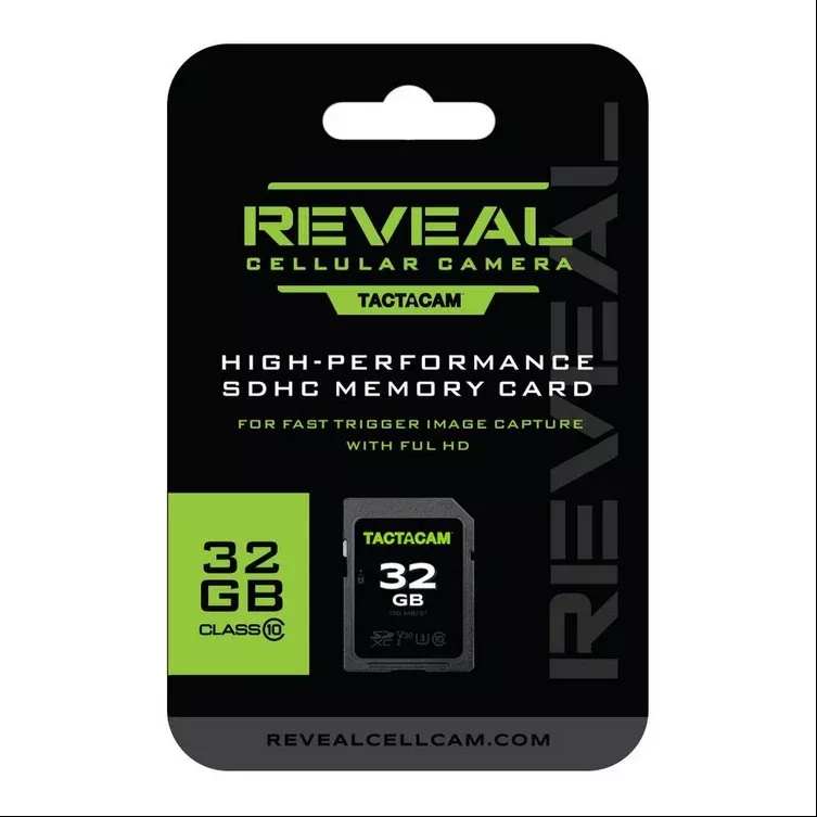 Tactacam High Performance SDHC Memory Card 32GB