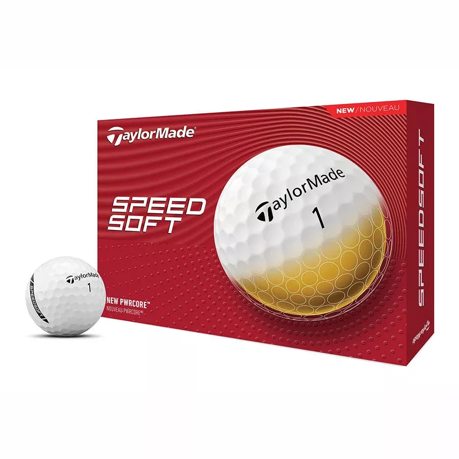 TAYLORMADE SPEED SOFT GOLF BALLS DOZEN PACK
