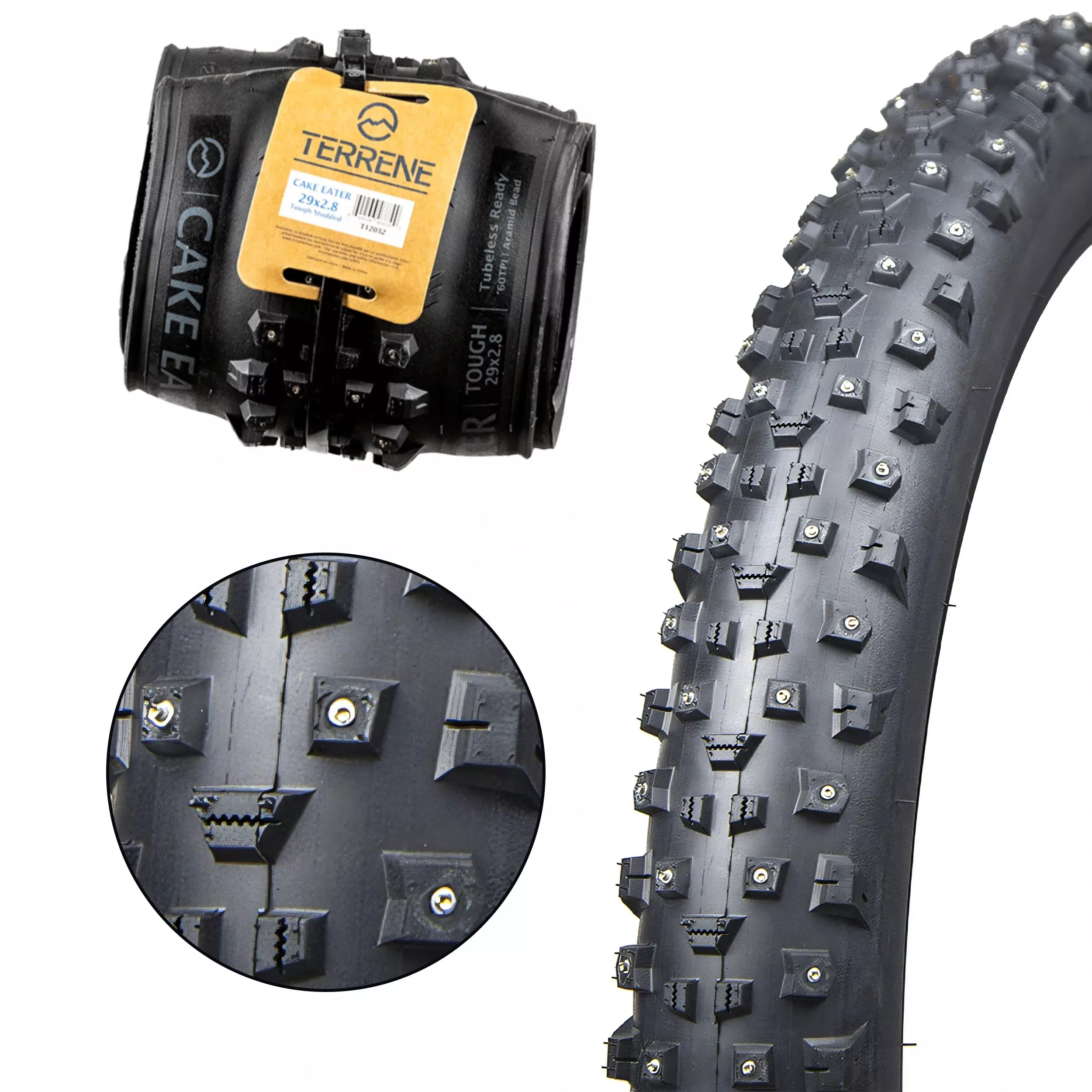 TERRENE CAKE ETR 29X2.8 3STUD 60TPI