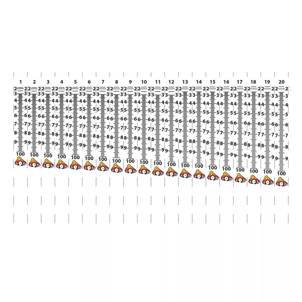 Tru Ball Axcel Achery Sight Tape Set - One Set/Three Set