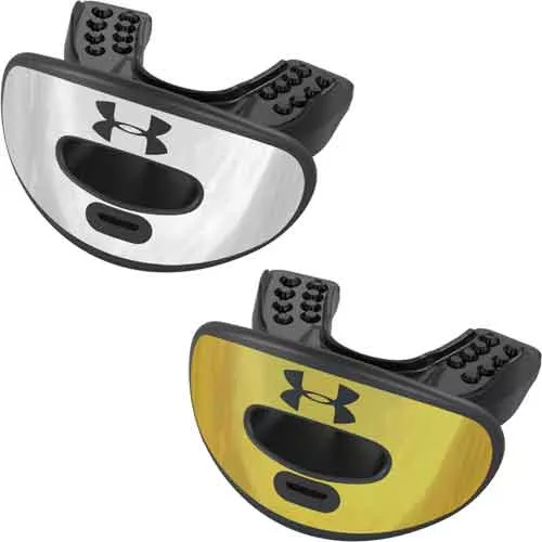 Under Armour Adult Metallic Football Air Lip & Mouthguard