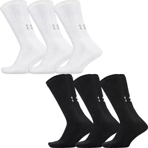 Under Armour Unisex Crew Training Socks 3Pk