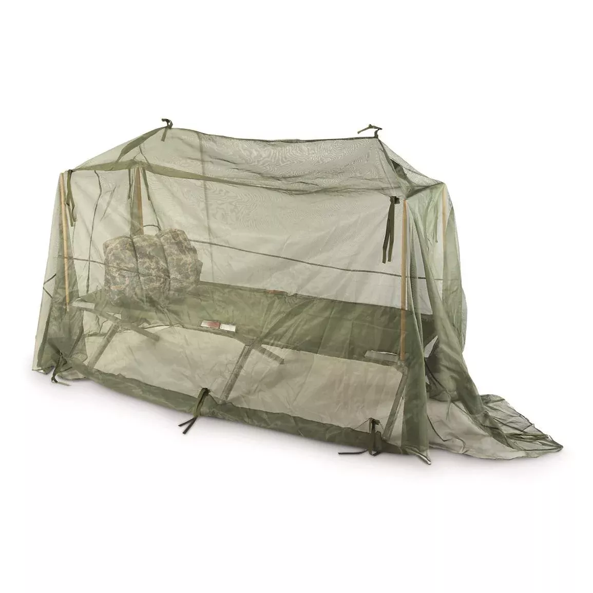 USGI Insect Bar Mosquito Net, Field Type - 17'x6'