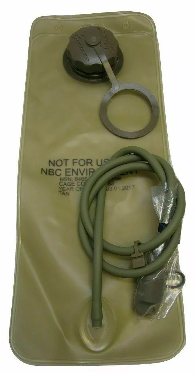 USGI Replacement Hydration System 100oz / 3L Bladder - Tan 499