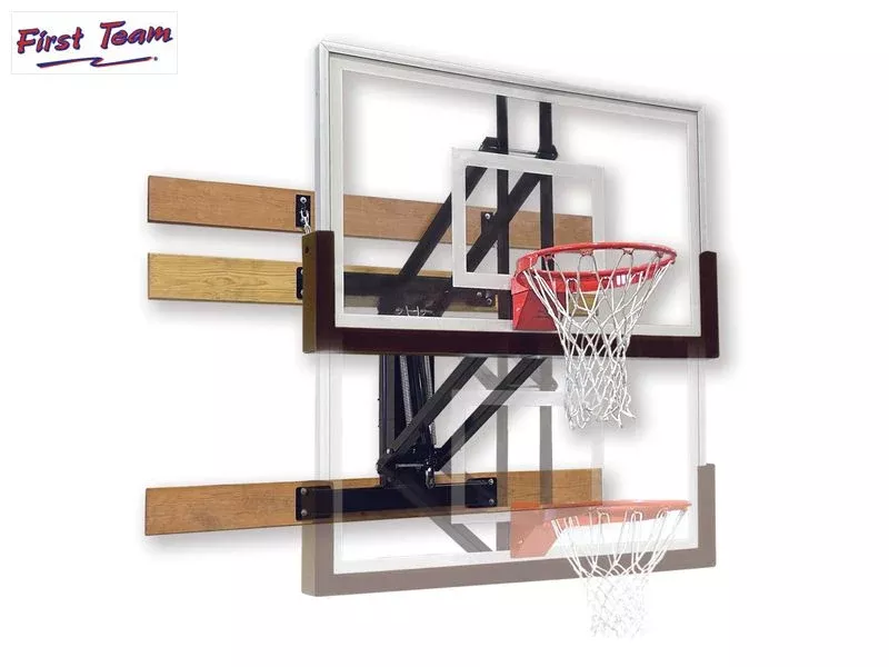 VersiVector™ Wall Mount Basketball Hoop System by First Team