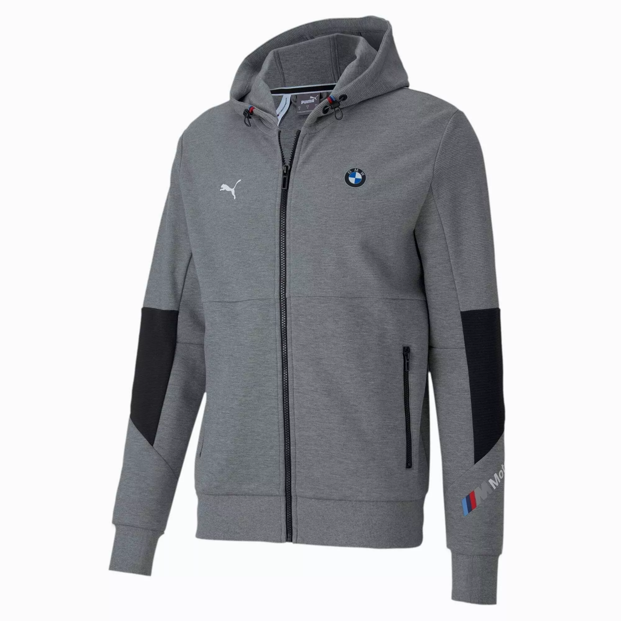 Veste à capuche Puma Bmw Motorsport- Gris