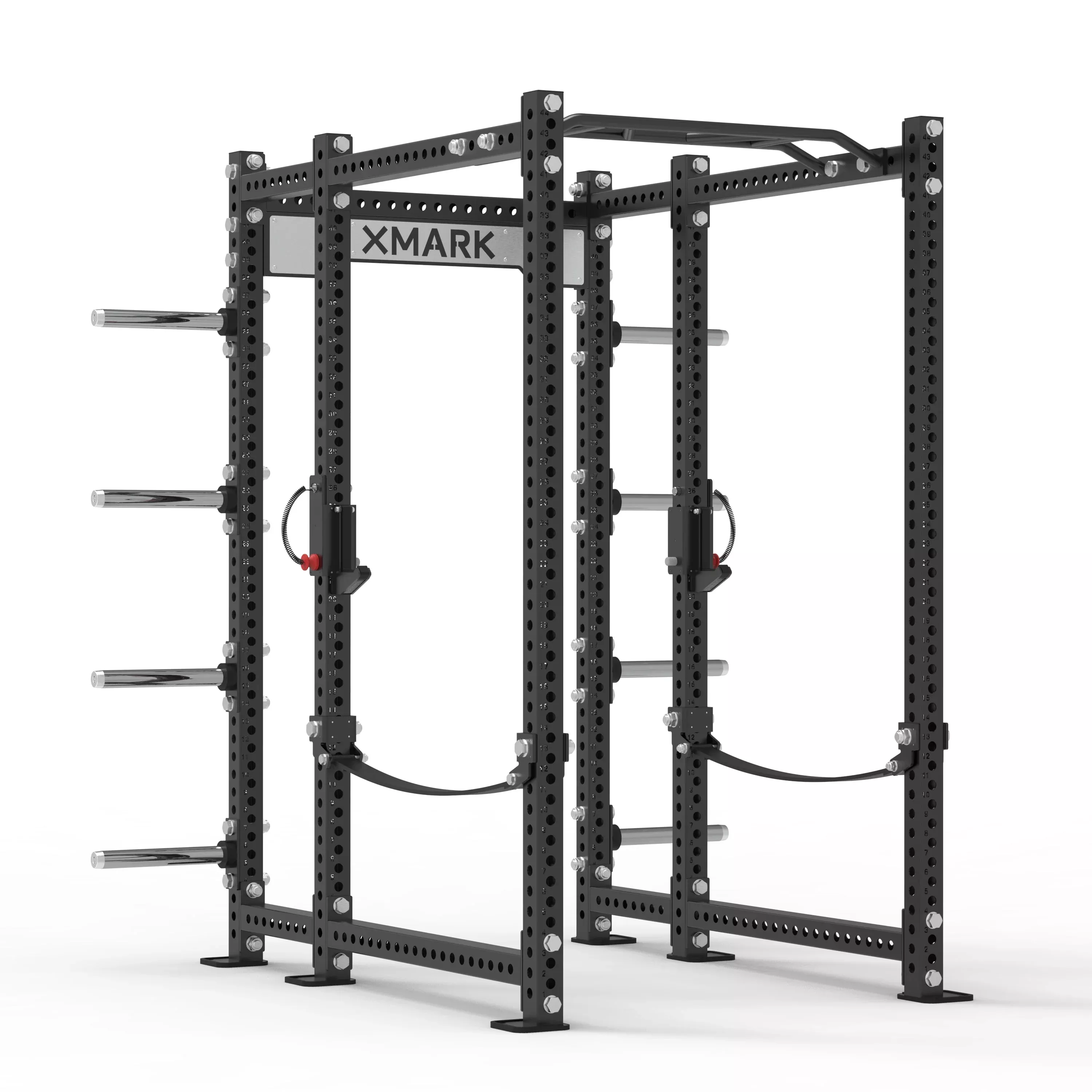 Viper Power Rack with Storage & Strap Safeties by XMARK
