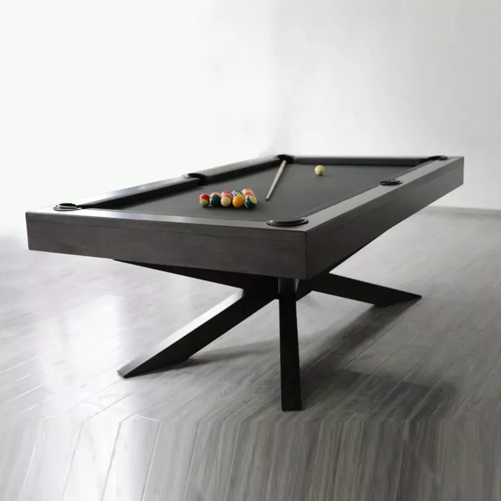 White Billiards The Asbury Modern Slate Pool Table